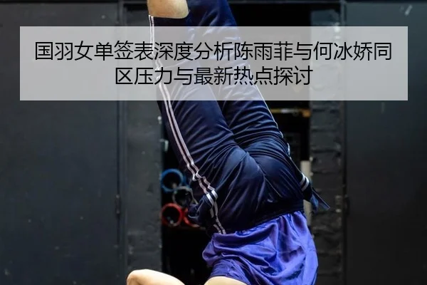国羽女单签表深度分析陈雨菲与何冰娇同区压力与最新热点探讨